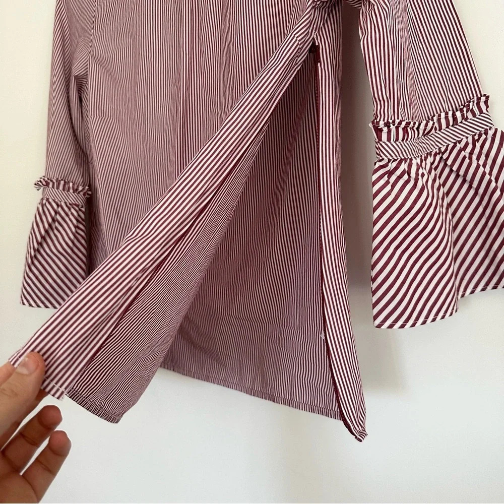 TALBOTS ' Tunic Striped blouse Size: XS - Picture 3 of 5